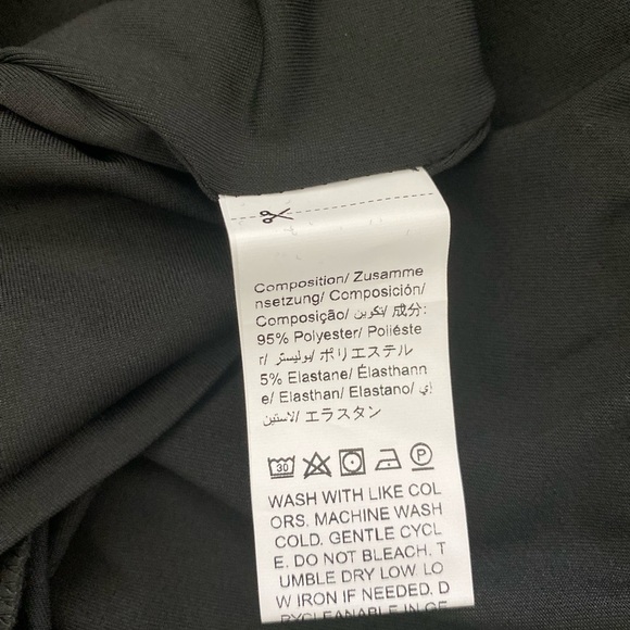 Shein Dress Women’s Petite Large Black Bodycon, One Shoulder NWOT - Picture 3 of 8